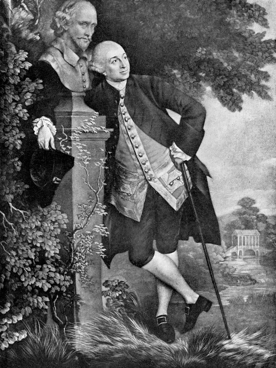 David Garrick, English Actor, Playwright, Theatre Manager and Producer, 1905 by Unbekannt