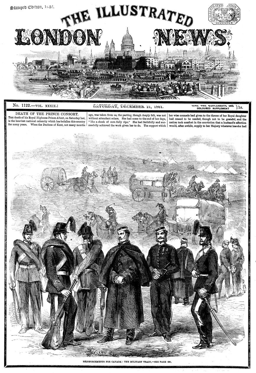Death of Albert 1819-1861, Prince Consort of Queen Victoria, 14 December 1861 by Unbekannt