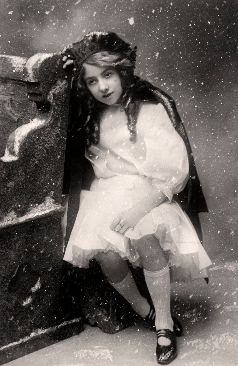 Decima Brooke in Little Red Riding Hood, 1907 by Unbekannt