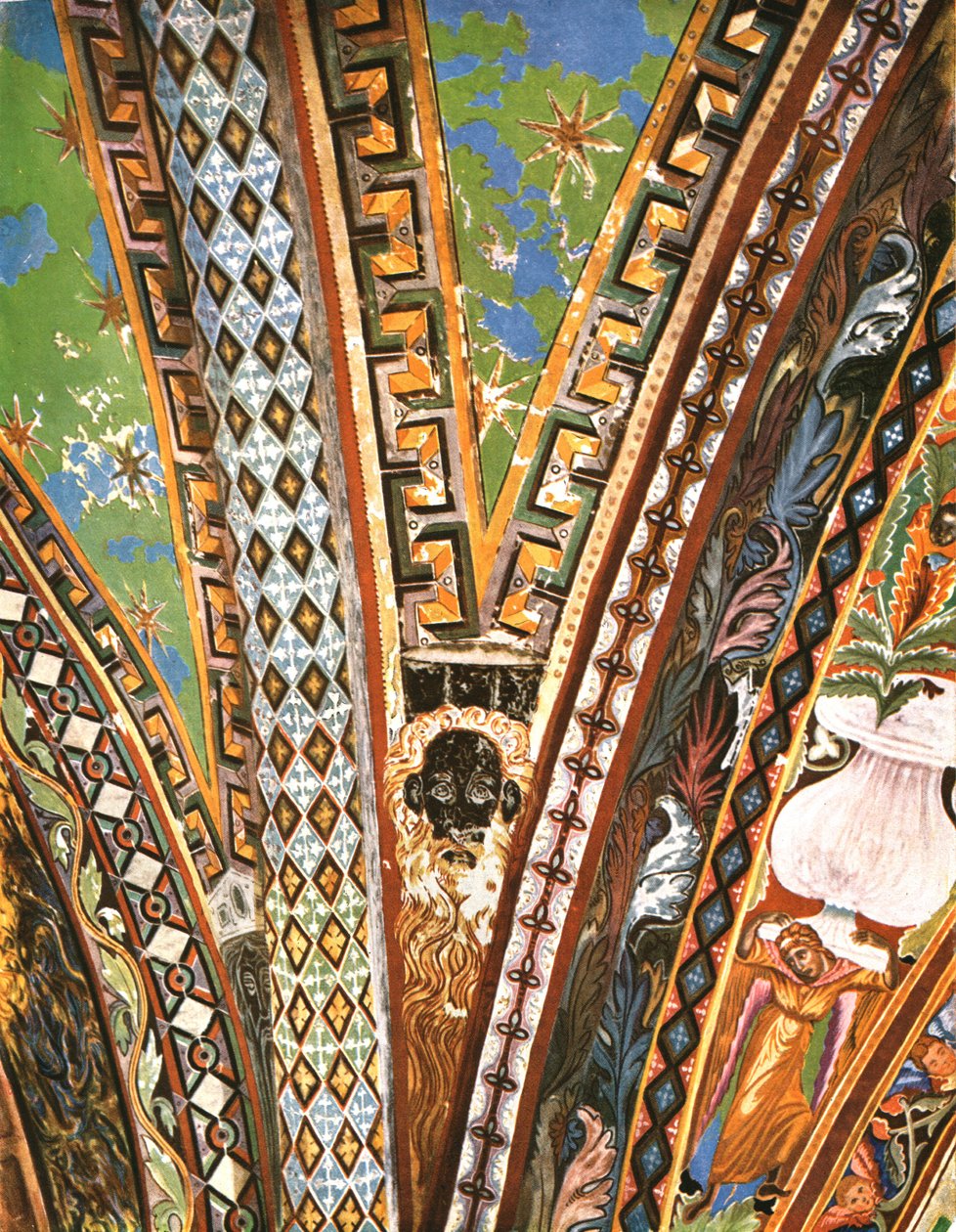 Decoration in the Basilica of Saint Francis, Assisi, Italy by Unbekannt
