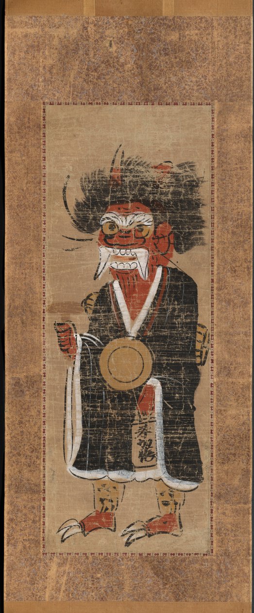 Demon Intoning the Name of the Buddha by Unbekannt