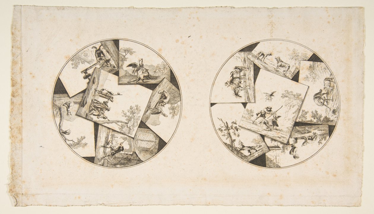 Designs for Plates Taken from Oudry