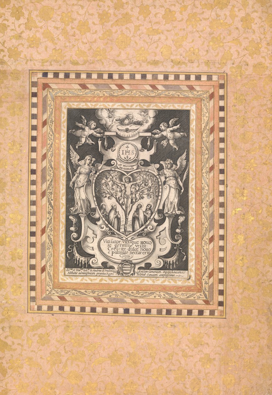 Devotional Scene, Folio from the Bellini Album by Unbekannt