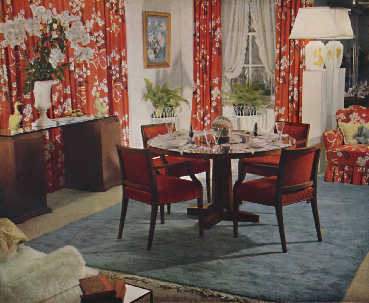 Dining-Room Designed by Hayes Marshall, 1939 by Unbekannt