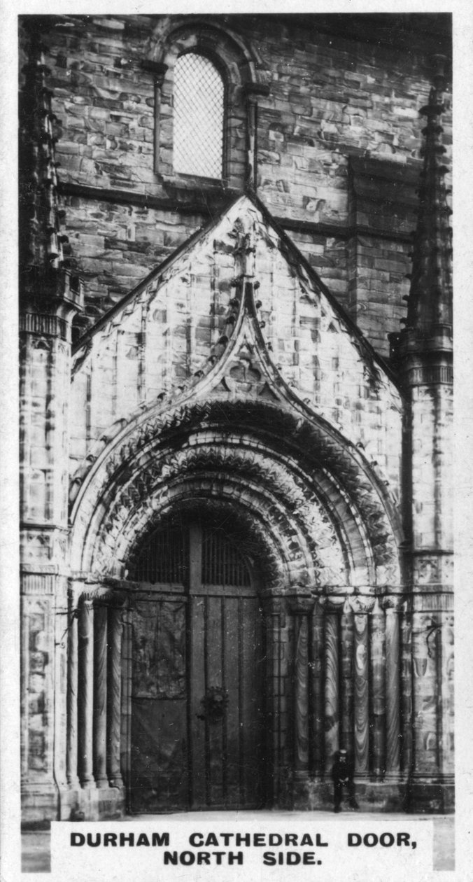 Durham Cathedral Door, North Side, c1920s by Unbekannt