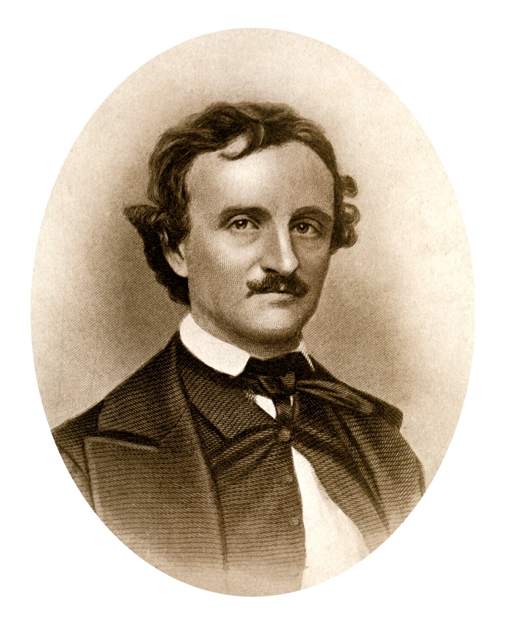 Edgar Allan Poe, American Poet, Short Story Writer, Editor and Critic, 1909 by Unbekannt