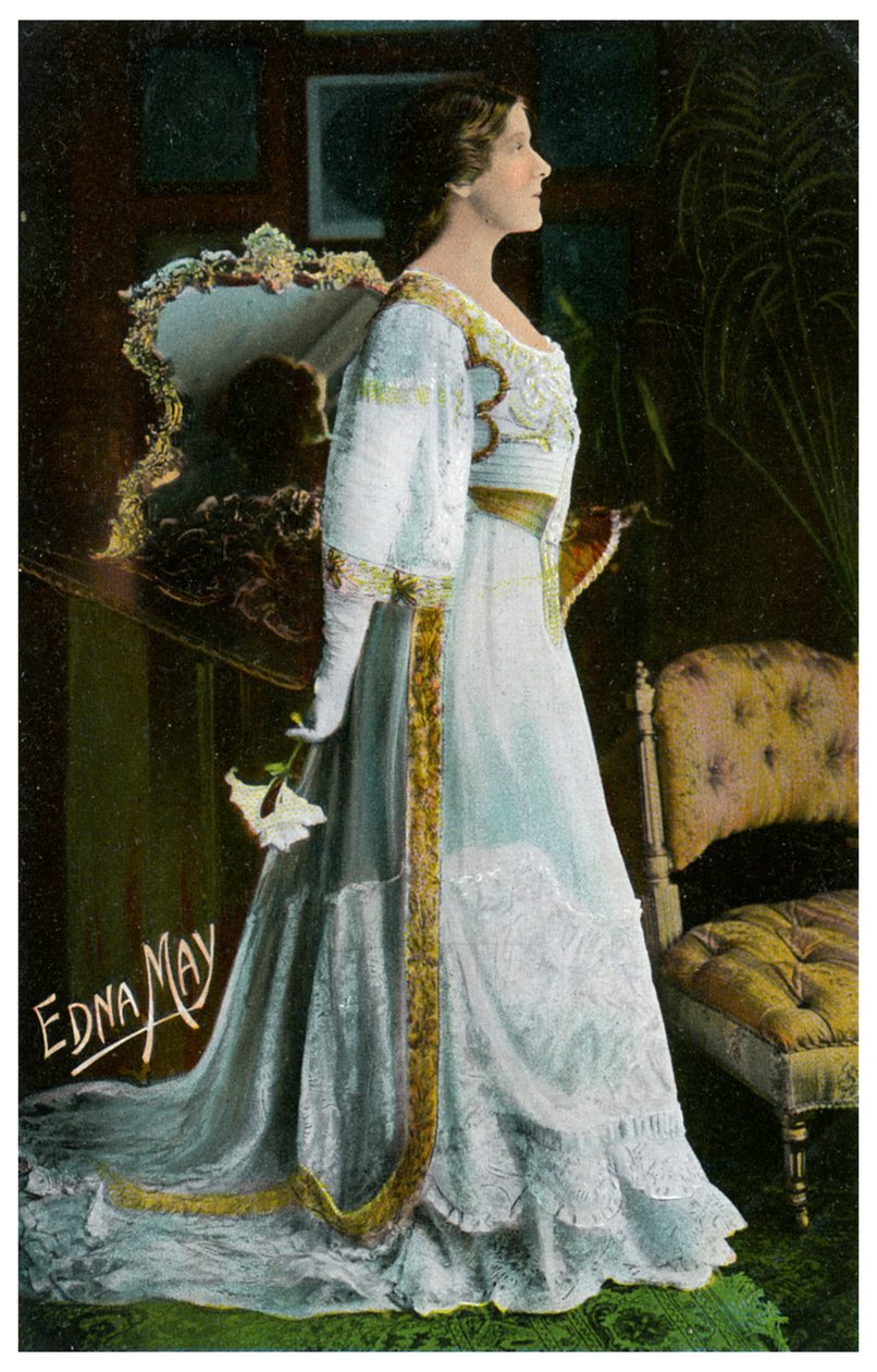 Edna May, American actress and singer, c1900-1919 by Unbekannt
