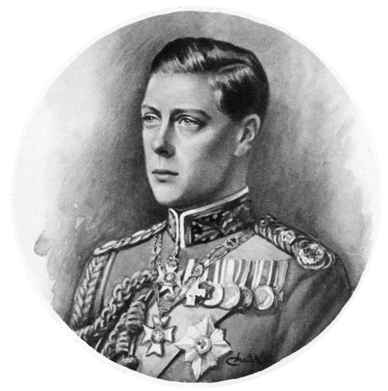 Edward VIII at the Time of His Abdication, 11 December 1936 by Unbekannt