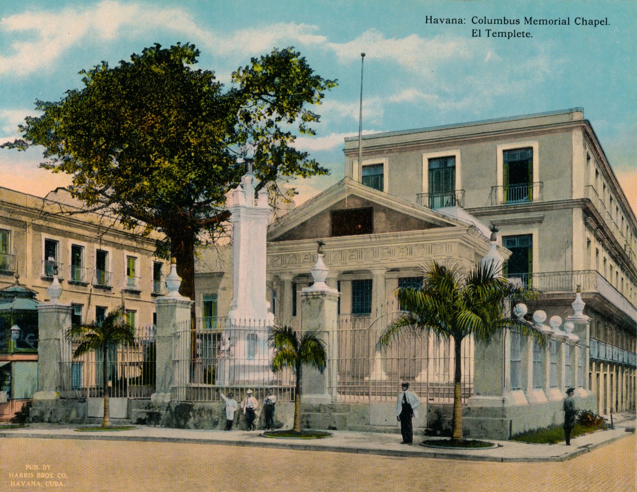El Templete, Havana, Cuba by Unbekannt