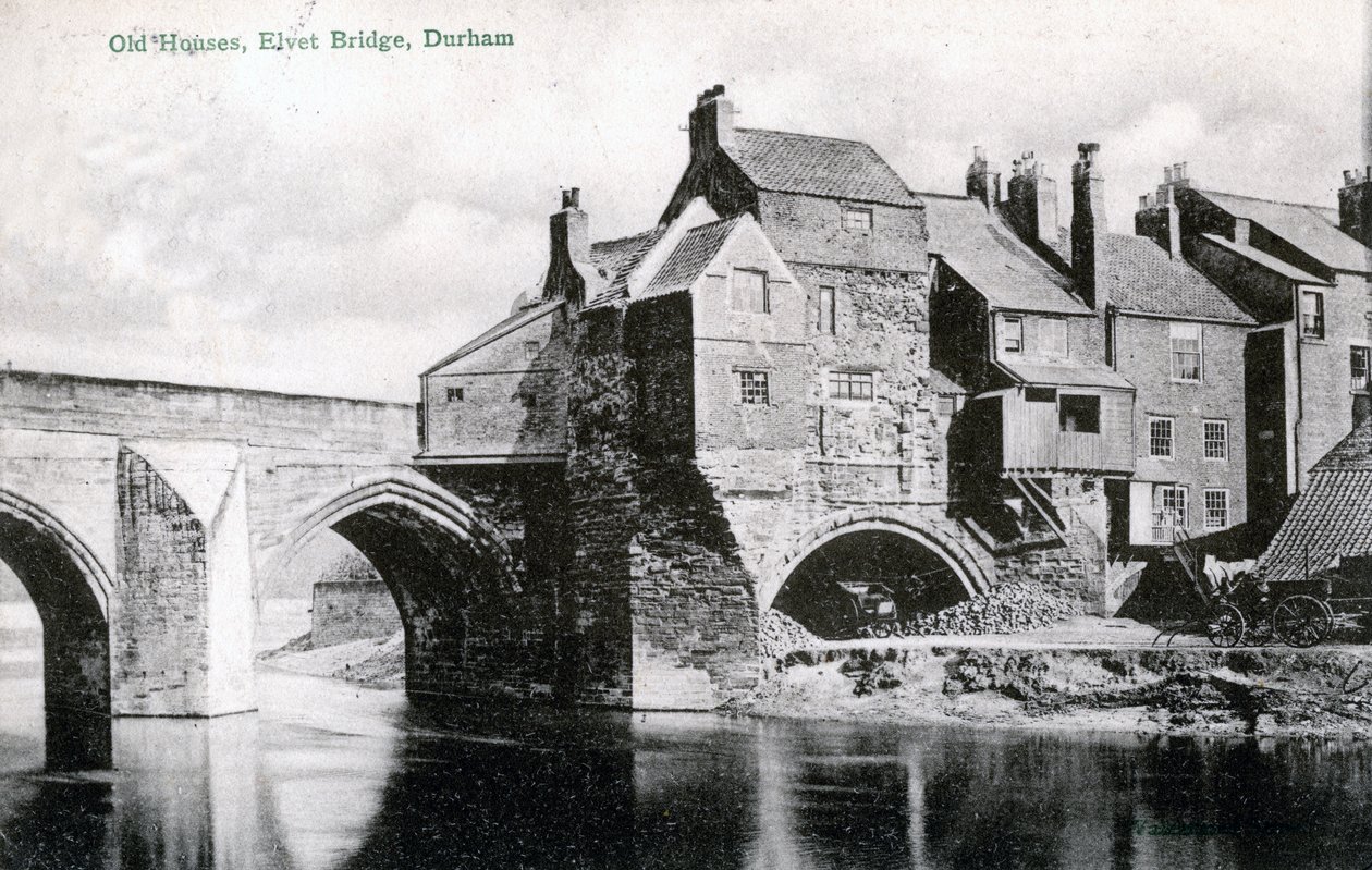 Elvet Bridge, Durham, 1905 by Unbekannt