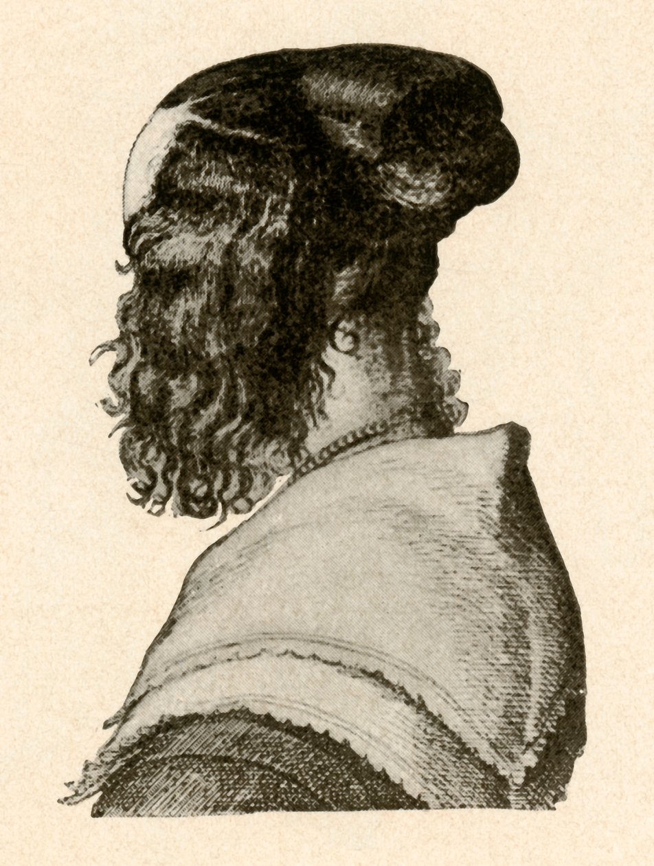 Fashionable Style of Hair-Dressing, Reigns of Charles I and II by Unbekannt