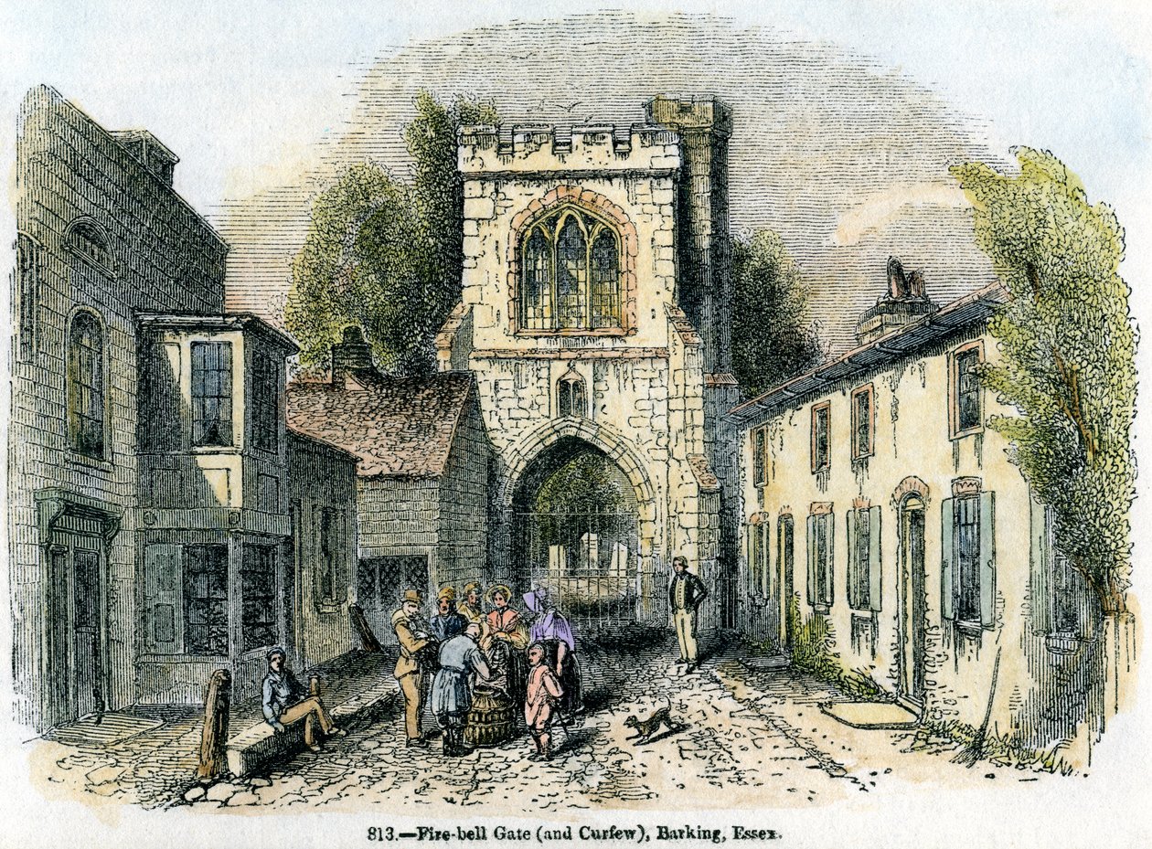 Fire-bell Gate and Curfew, Barking, Essex by Unbekannt