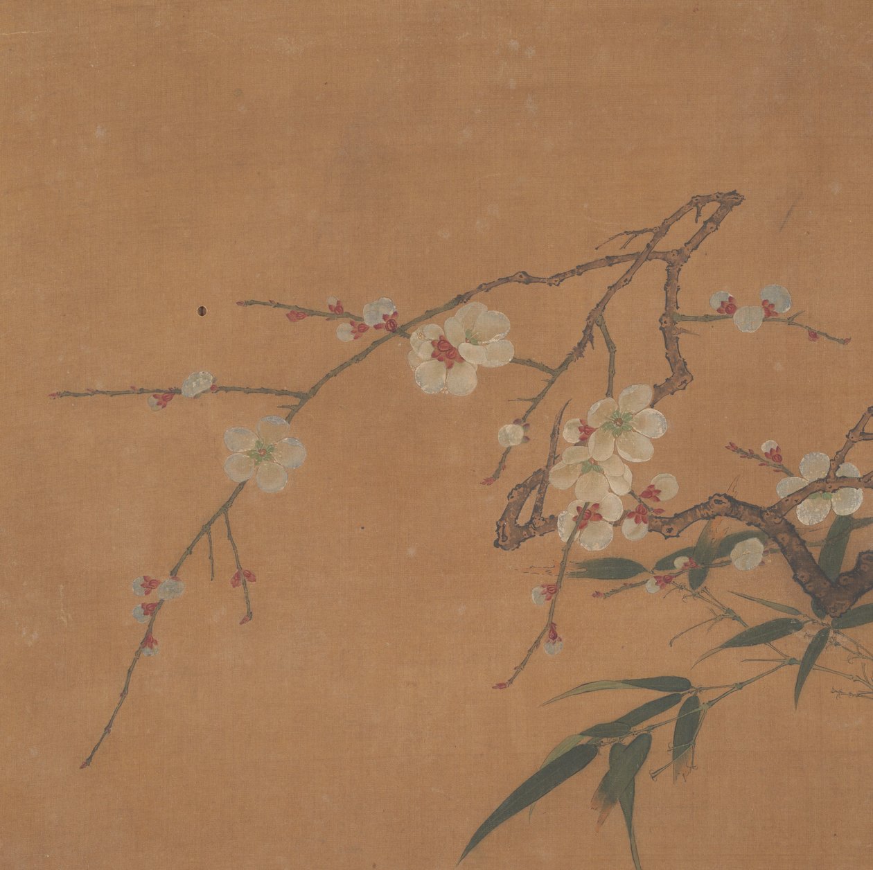 Flowering Plum and Bamboo by Unbekannt