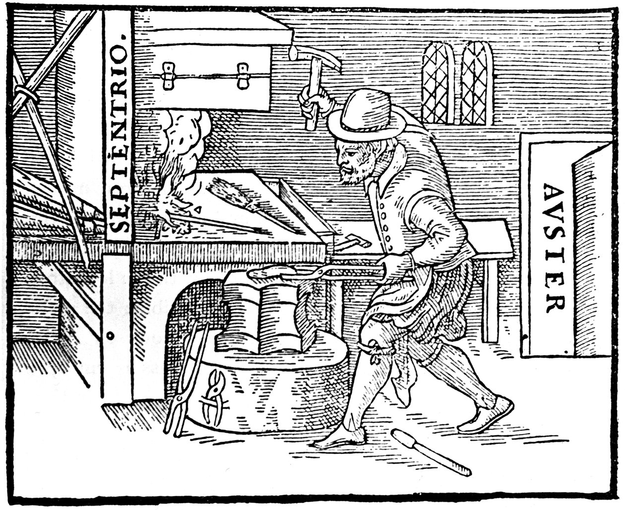 Forging a Magnet by Unbekannt: Premium art reproduction
