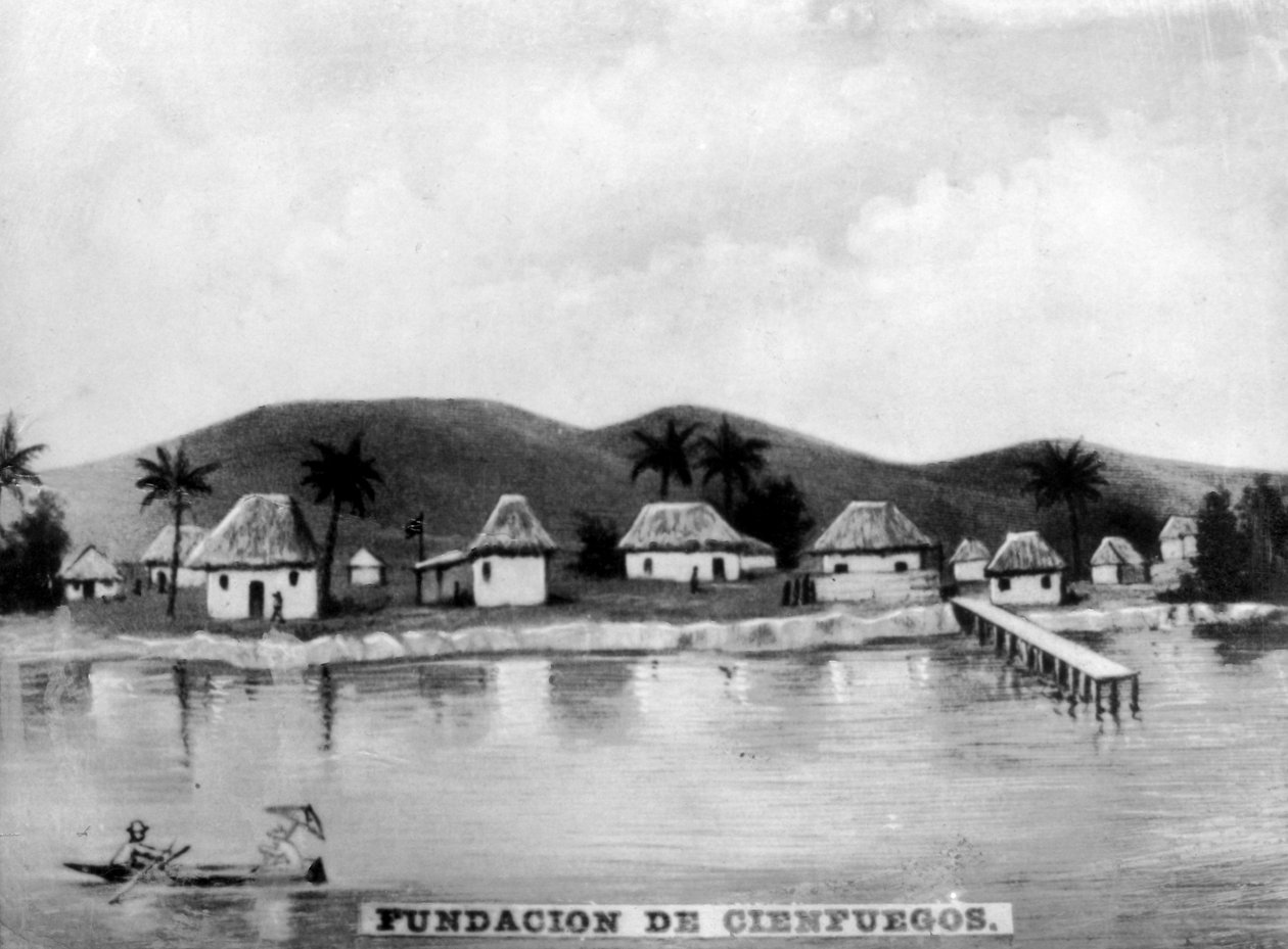 Foundation of Cienguegos, 1819, 1920s by Unbekannt
