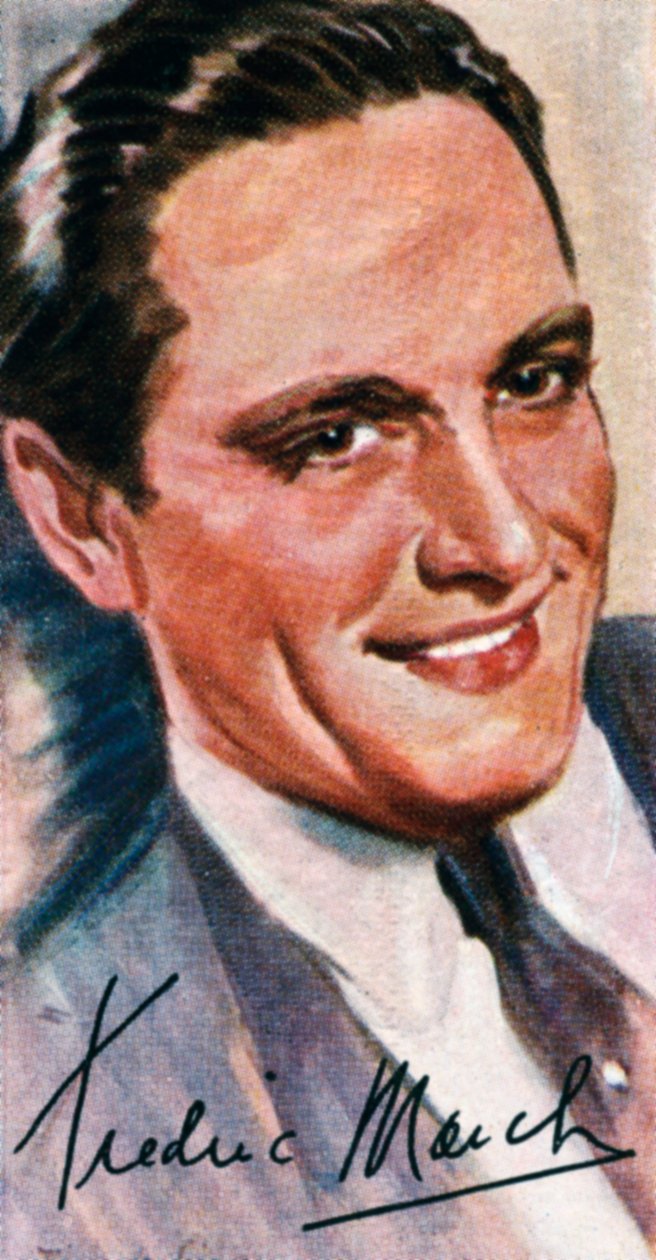 Fredric March, two-time Academy Award-winning American actor by Unbekannt