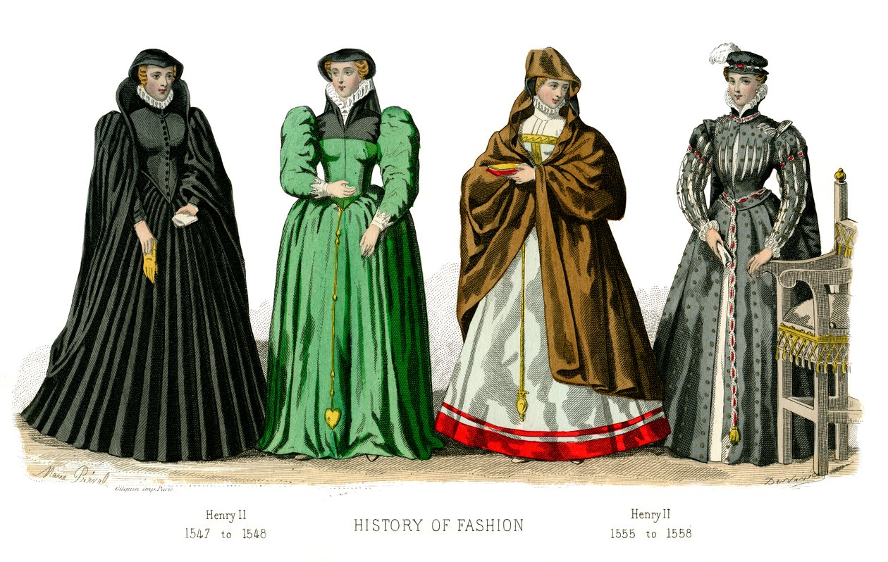 French Costume: Henry II by Unbekannt