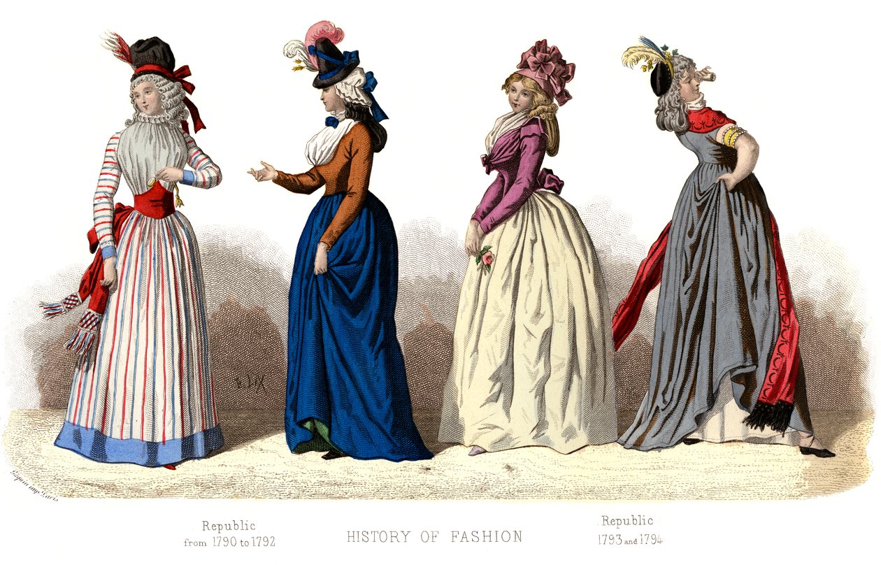 French Costume: Republic by Unbekannt