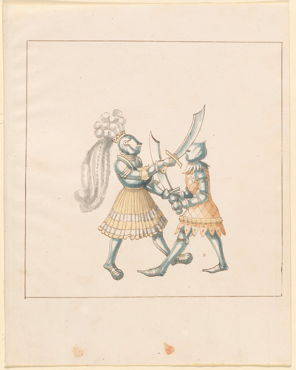 Freydal, The Book of Jousts and Tournament of Emperor Maximilian I: Combats...Plate 153 by Unbekannt