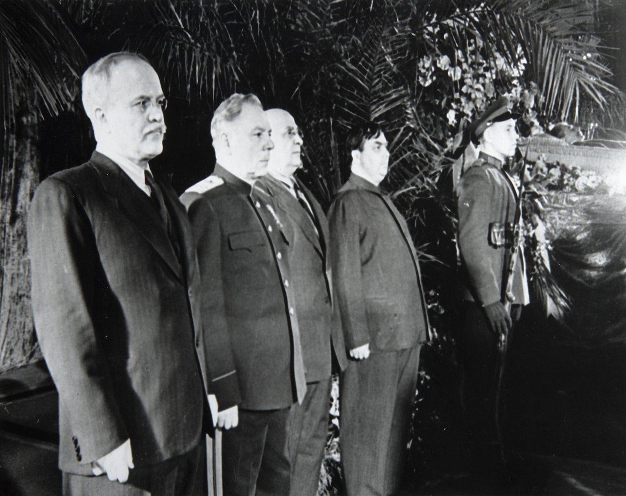 Funeral of Joseph Stalin, Moscow, USSR by Unbekannt