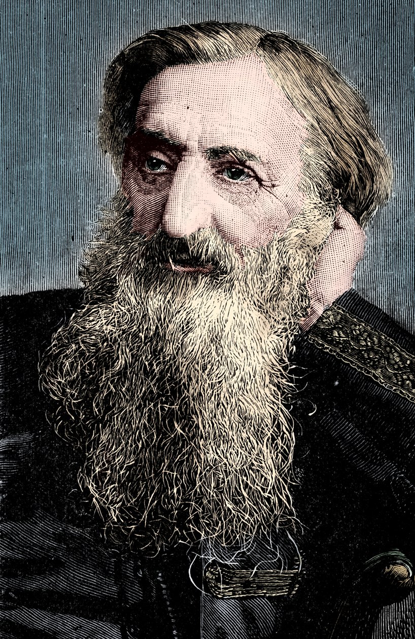 General William Booth, Evangelical Social Worker and Founder of the Salvation Army by Unbekannt