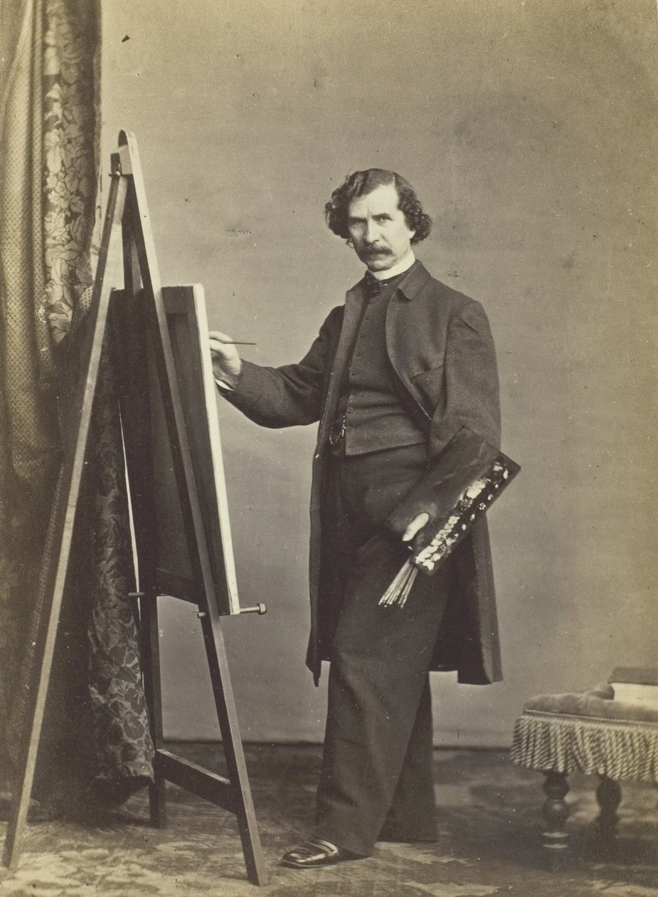 George P. A. Healy, 1855-65 by Unbekannt: Fine art print