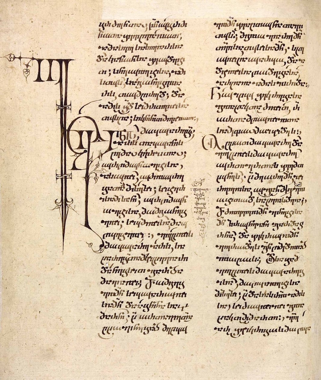 Georgian-language Manuscript, 12th-13th century by Unbekannt