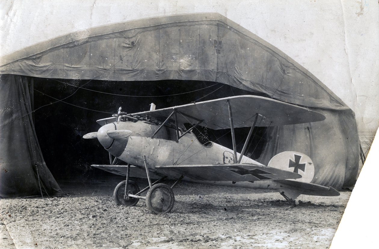 German Albatros DV, Souilly, France, 2 January 1918 by Unbekannt