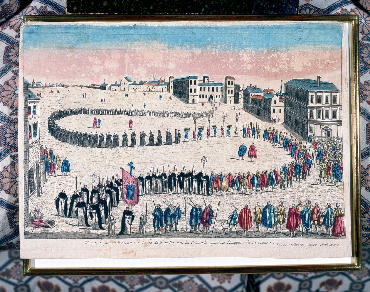 Grand Procession of Criminals Sentenced by the Inquisition of Lisbon by Unbekannt