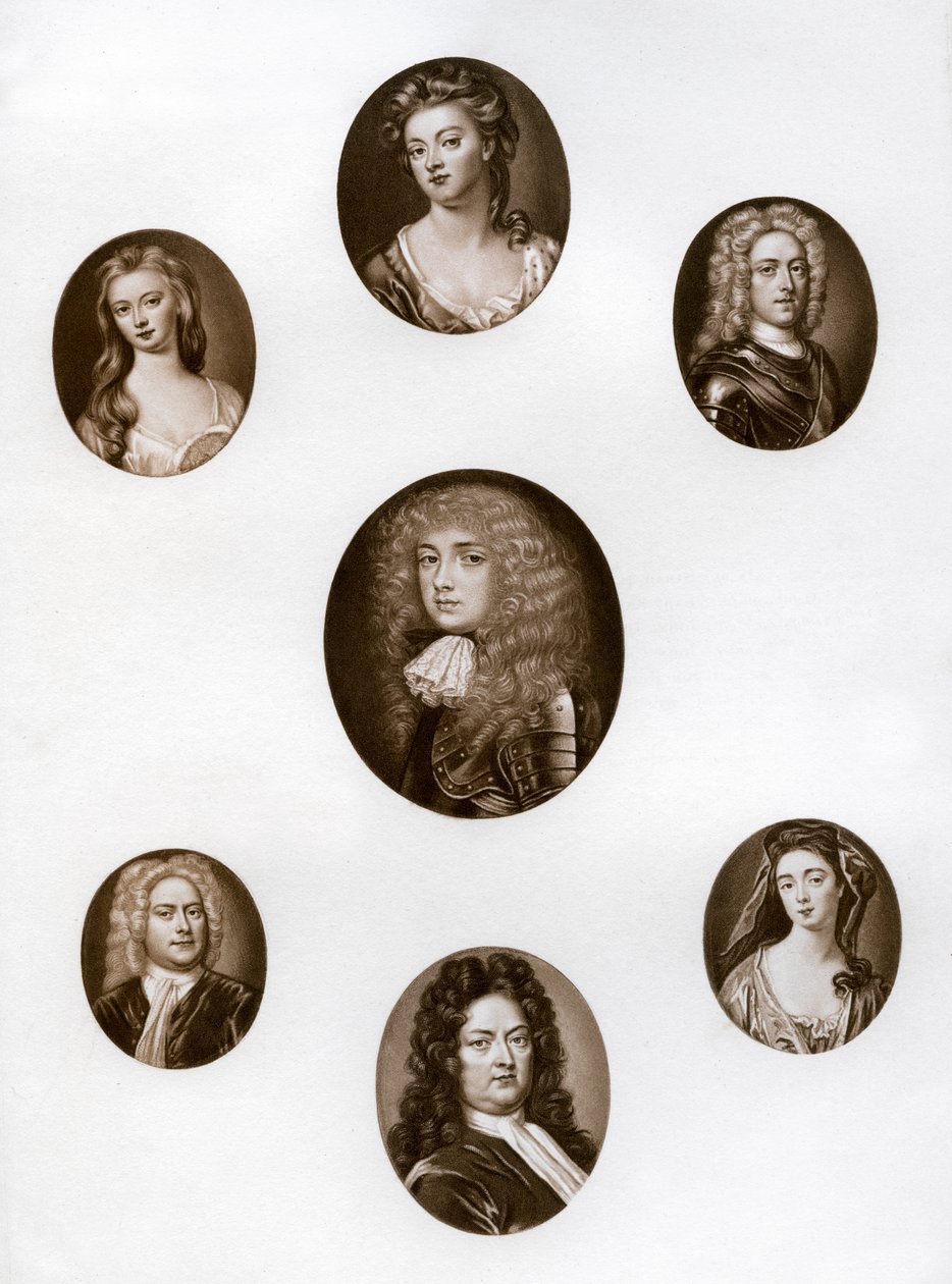 Group of Portraits by Unbekannt
