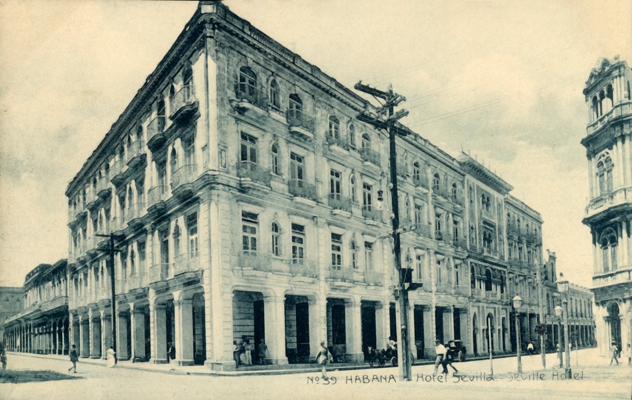 Habana. Hotel Sevilla. Seville Hotel by Unbekannt