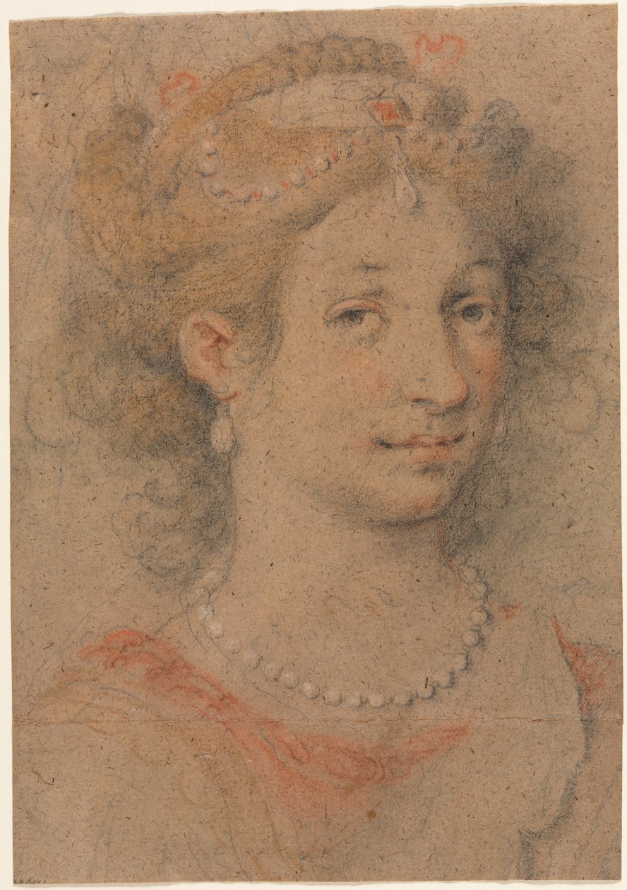 Head of a Woman, 1600s by Unbekannt