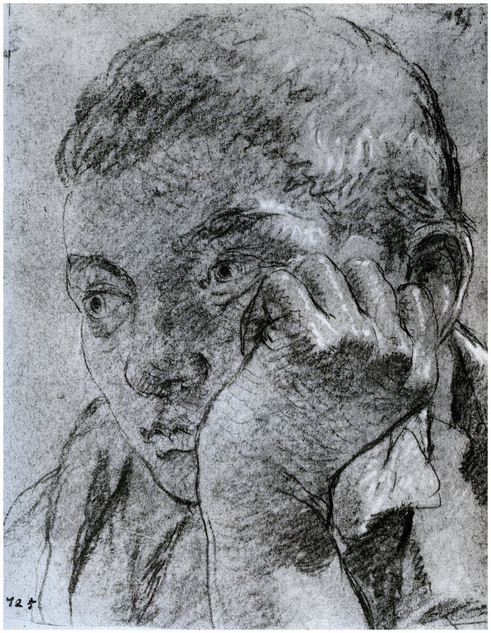 Head of a Youth by Unbekannt