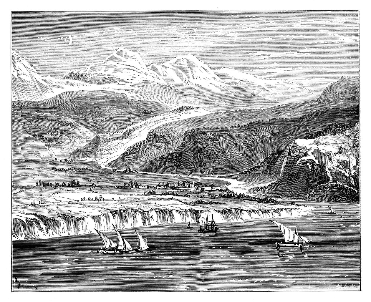Heights of the Alma, Crimea, Ukraine, c1888 by Unbekannt