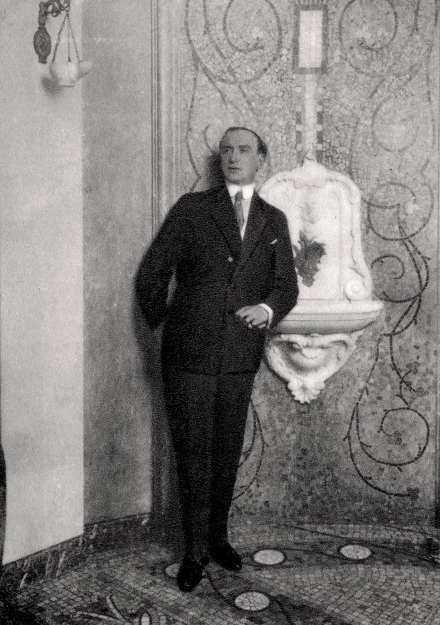 Henry Bataille, French dramatist and poet, 1913 by Unbekannt