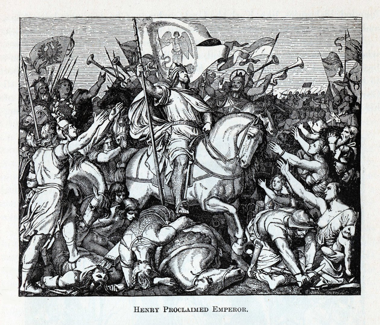 Henry Proclaimed Emperor by Unbekannt: Buy fine art print
