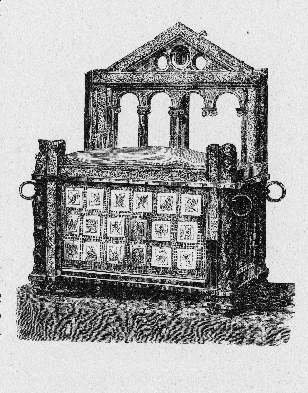 History of Ancient Rome. A Curule Seat, a Symbol of Political or Military Power by Unbekannt