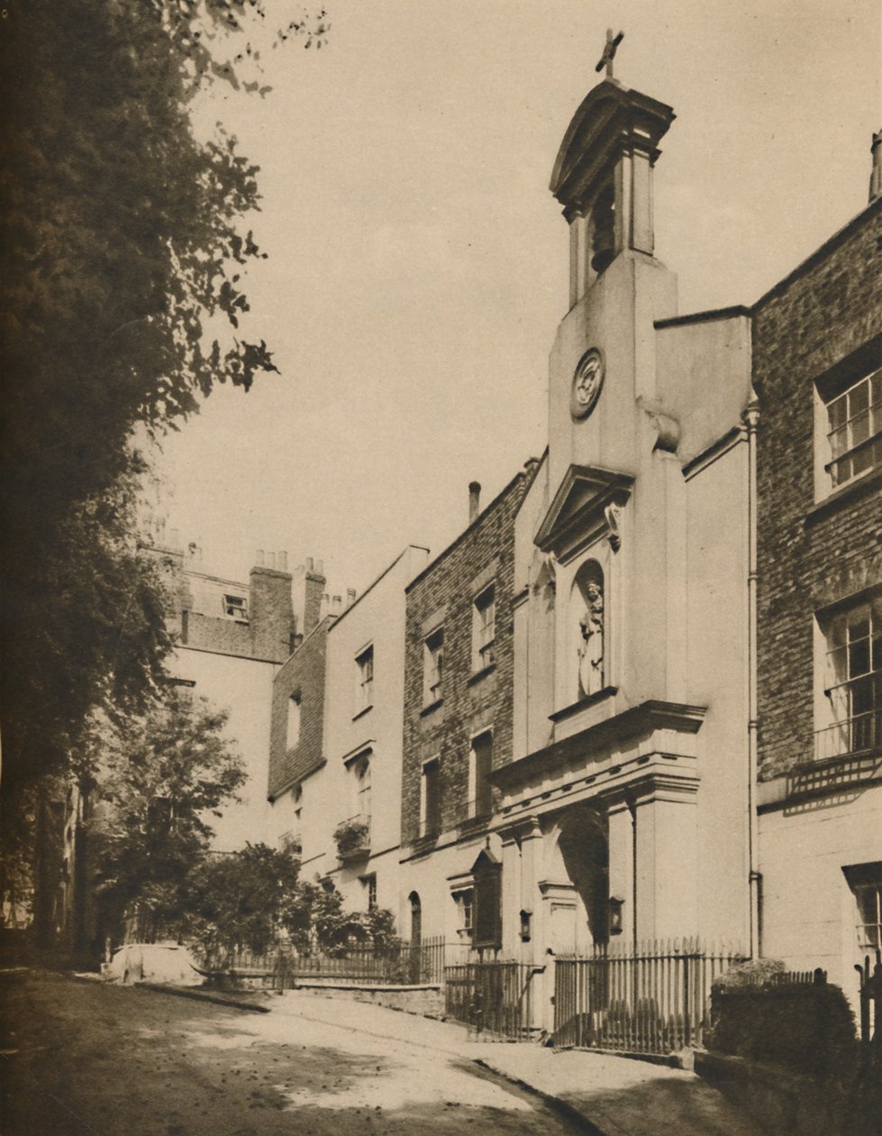 Holly Place, A Quiet By-Way on the Side of Hampstead Hill by Unbekannt