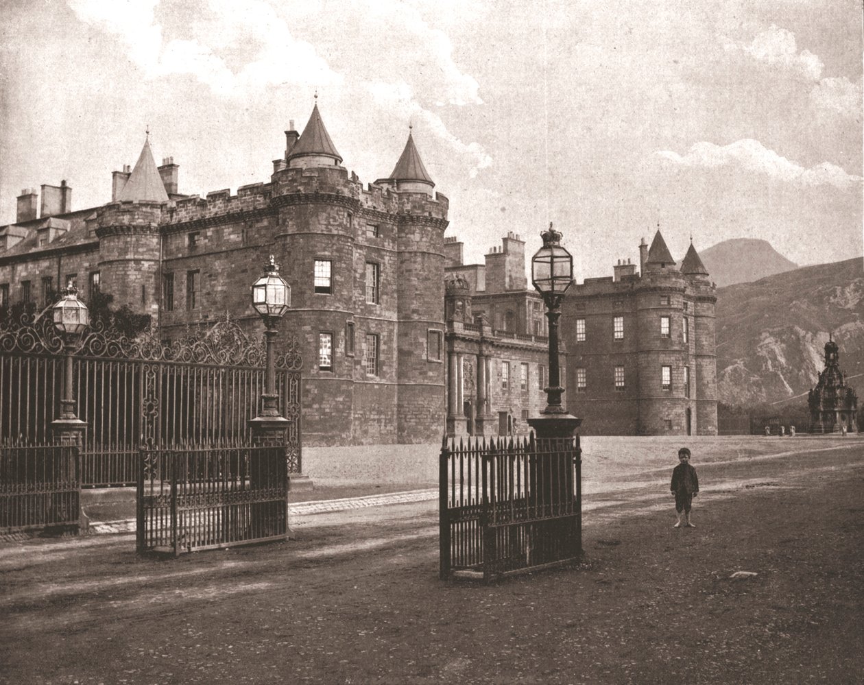 Holyroodhouse, Edinburgh, Scotland, 1894 by Unbekannt