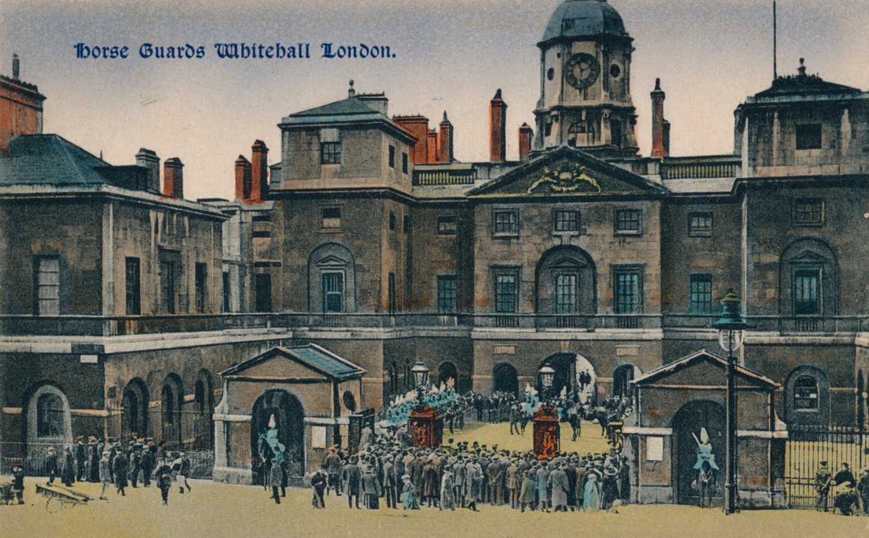 Horse Guards, Whitehall, London, c1910 by Unbekannt