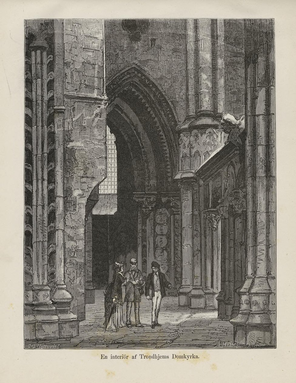 Illustration from the Book Nordiska Taflor by Unknown Author and Published by Albert Bonnier by Unbekannt
