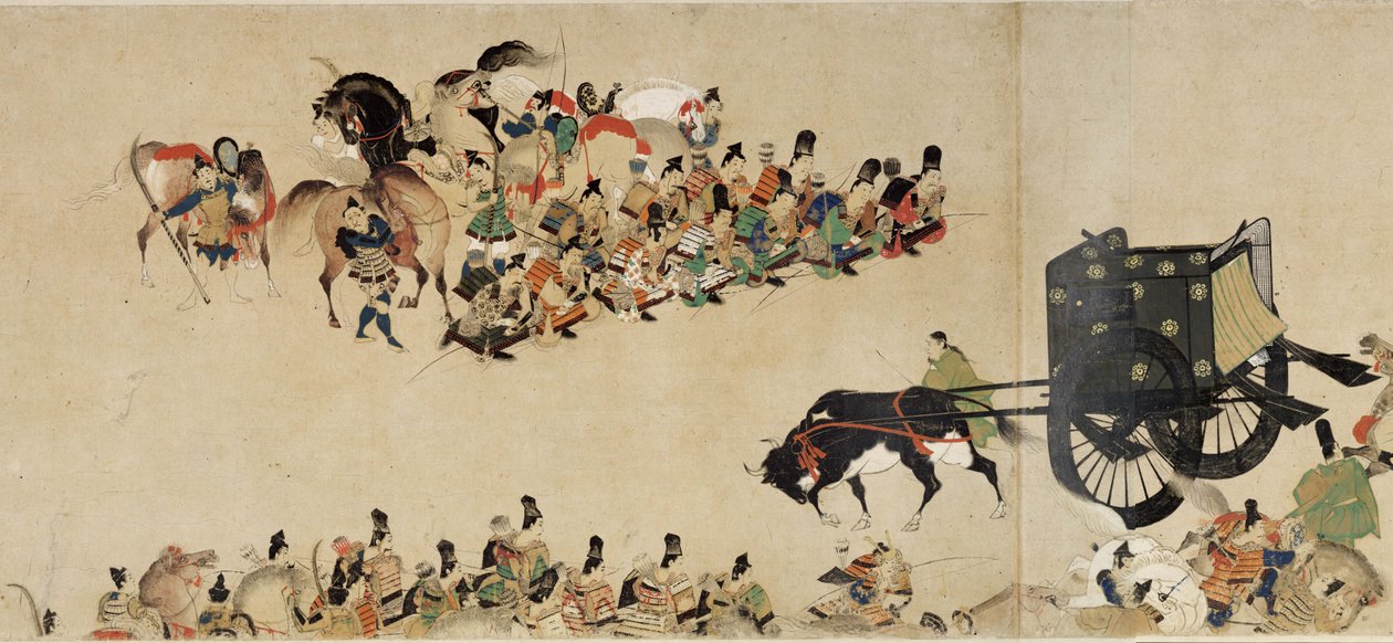 Illustrated Tale of the Heiji Civil War The Imperial Visit to Rokuhara