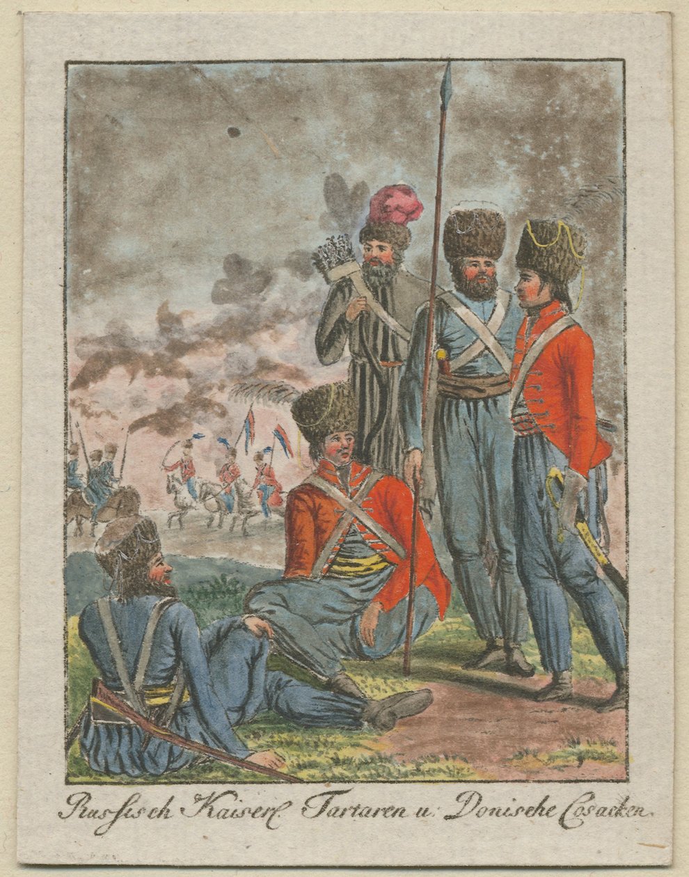 Imperial Russian Cossacks by Unbekannt