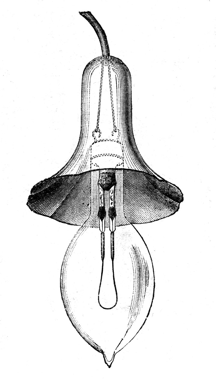 Incandescent Filament Lamp, Glow-Lamp, by Lane-Fox by Unbekannt