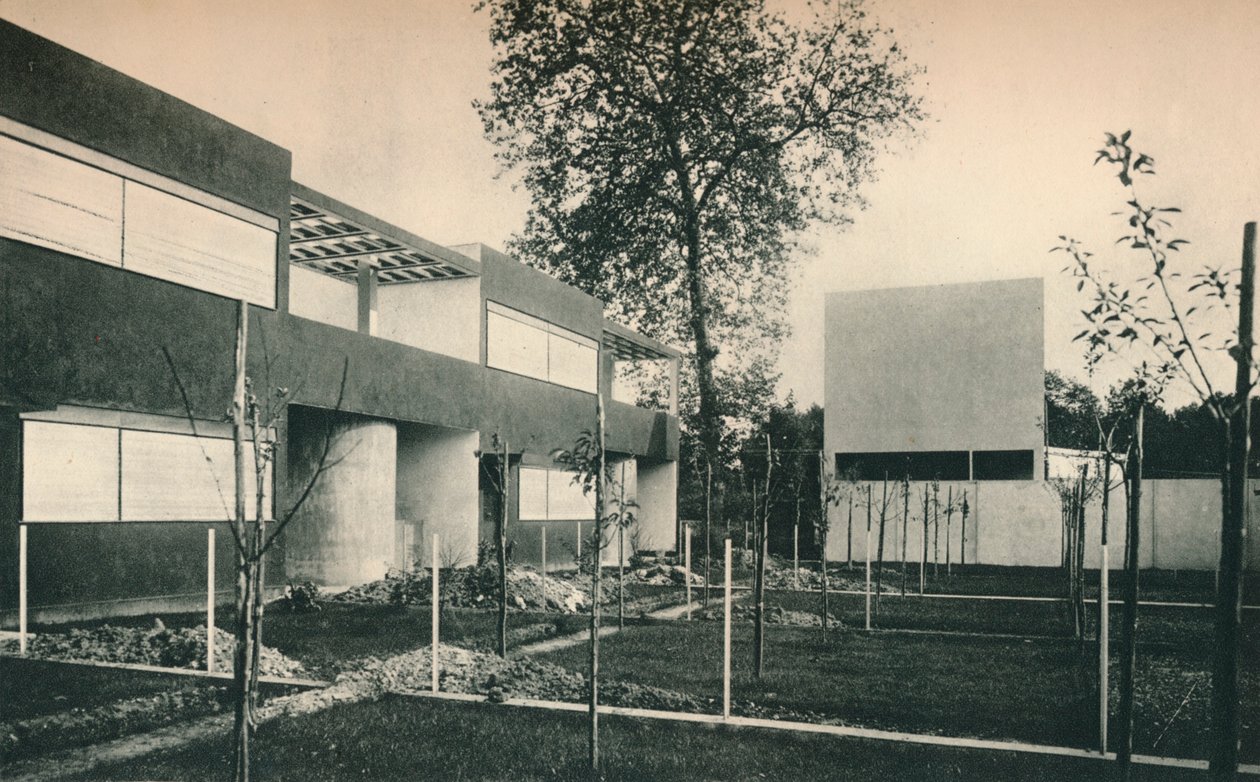 Industrial Housing Scheme at Pessac, near Bordeaux by Unbekannt