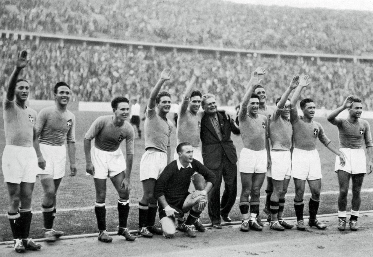 Italian national football team, Berlin Olympics by Unbekannt