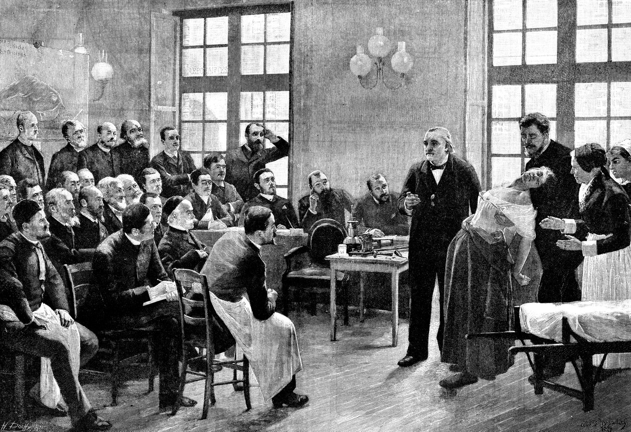 Jean Martin Charcot, French neurologist and pathologist, 1887 by Unbekannt