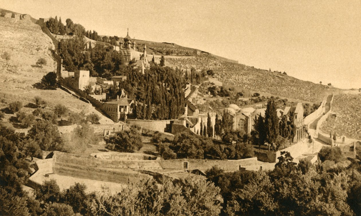 Jerusalem - Gethsemane, c1918-c1939 by Unbekannt