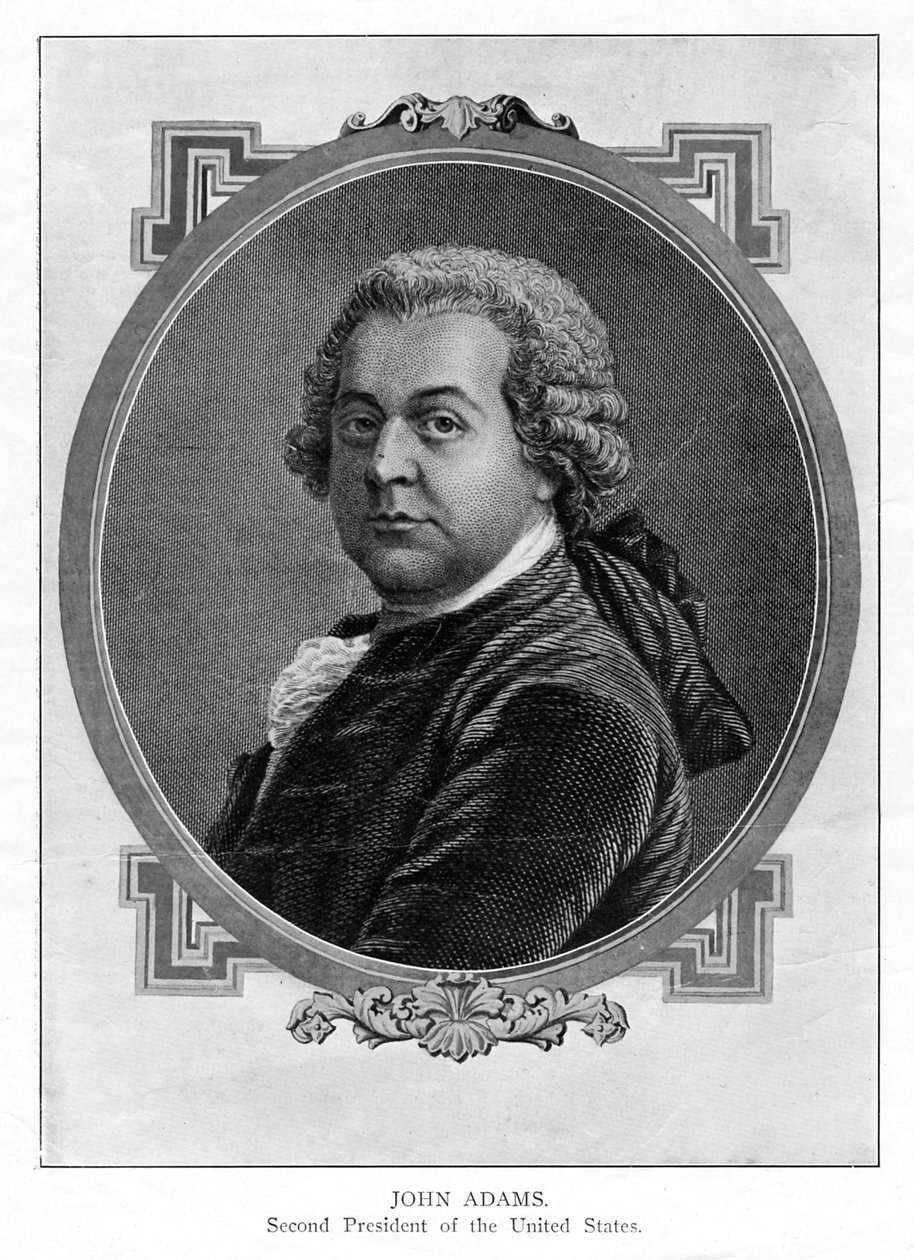 John Adams, President of the United States of America by Unbekannt