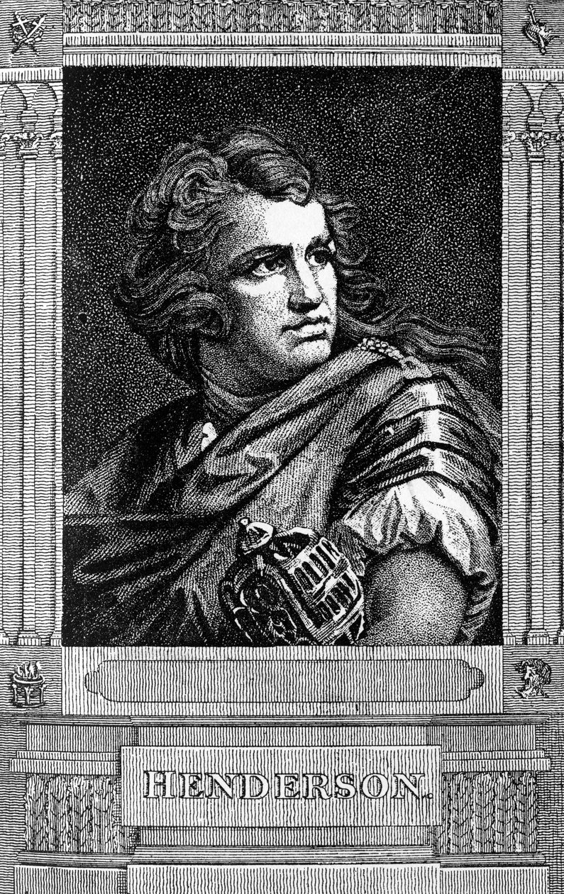 John Henderson, 18th century British actor by Unbekannt